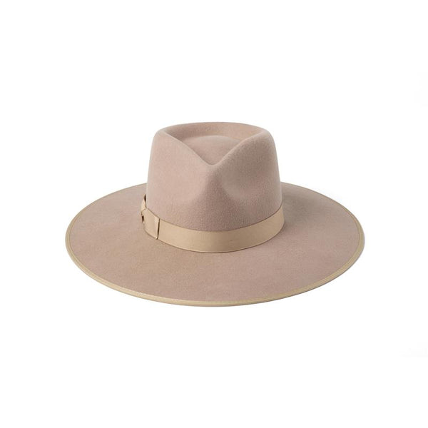 Fawn Rancher - Wool Felt Fedora Hat in Brown