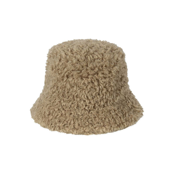Fluffy Bucket - Cotton Bucket Hat in Sage Green