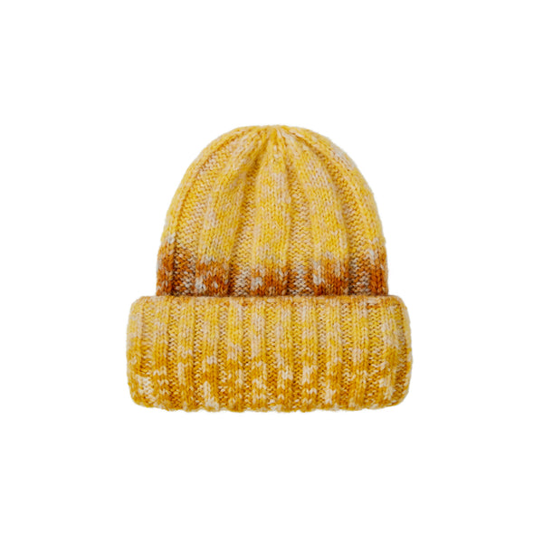 Kai Beanie - Yarn Beanie in Yellow