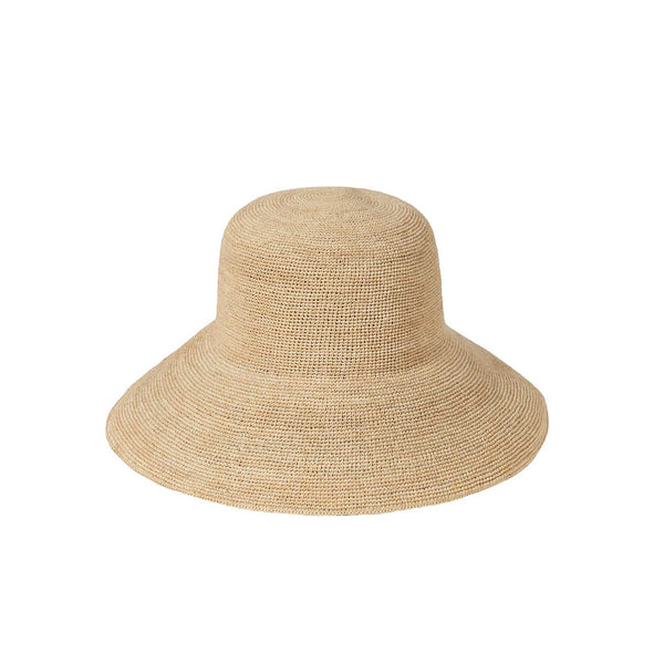 The Inca Sunhat - Straw Bucket Hat in Natural