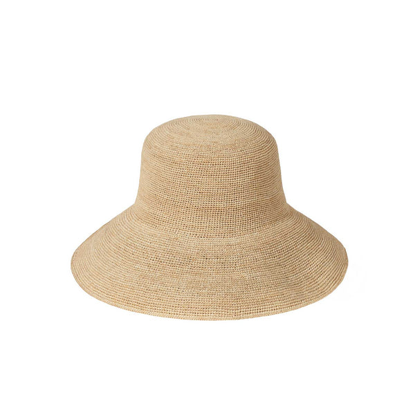 The Inca Sunhat - Straw Bucket Hat in Natural