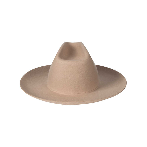 Cassidy Western - Wool Felt Cowboy Hat in Beige