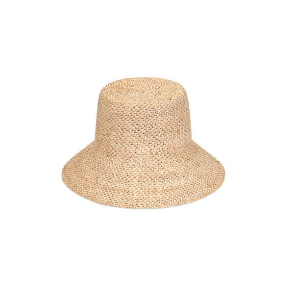 Reef Bucket - Straw Bucket Hat in Natural