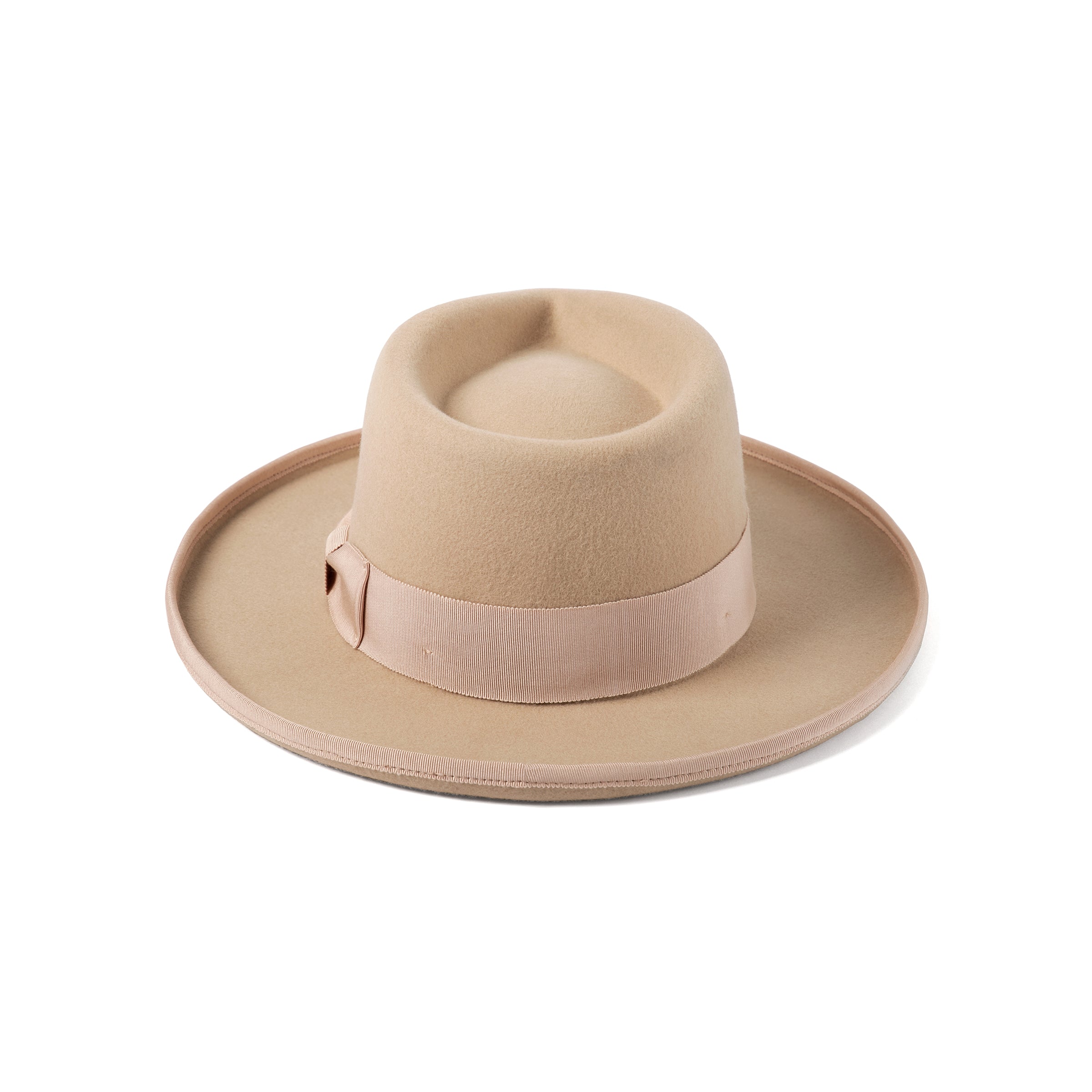 Pierre - Wool Felt Fedora Hat in Pink | Lack of Color