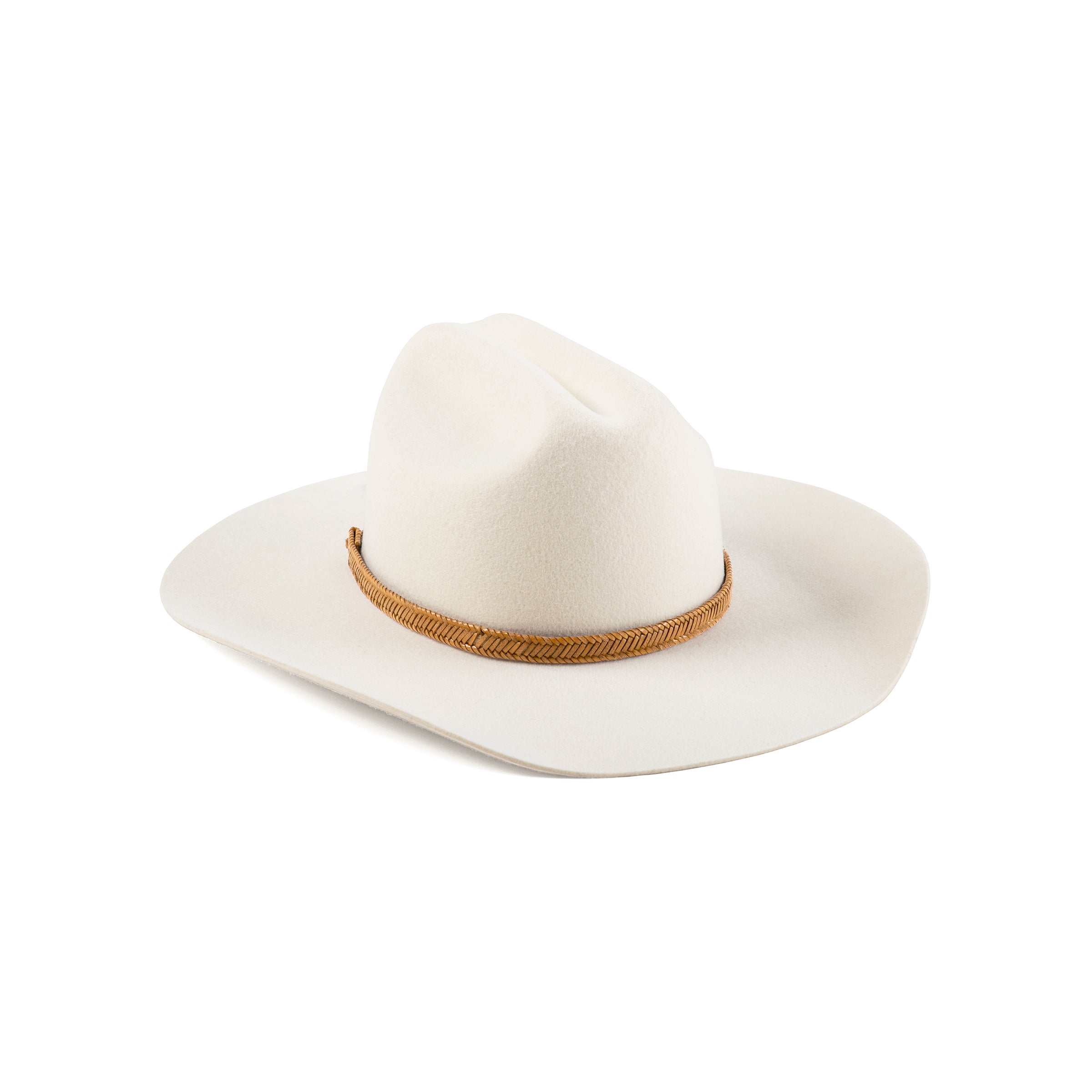 Off white cowboy hat on sale