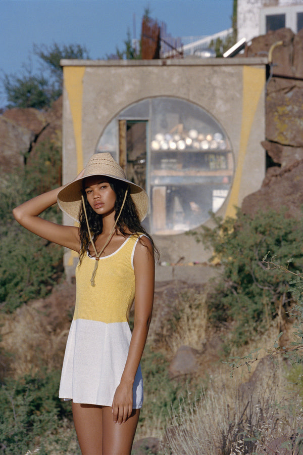 The Vista - Straw Cowboy Hat in Natural