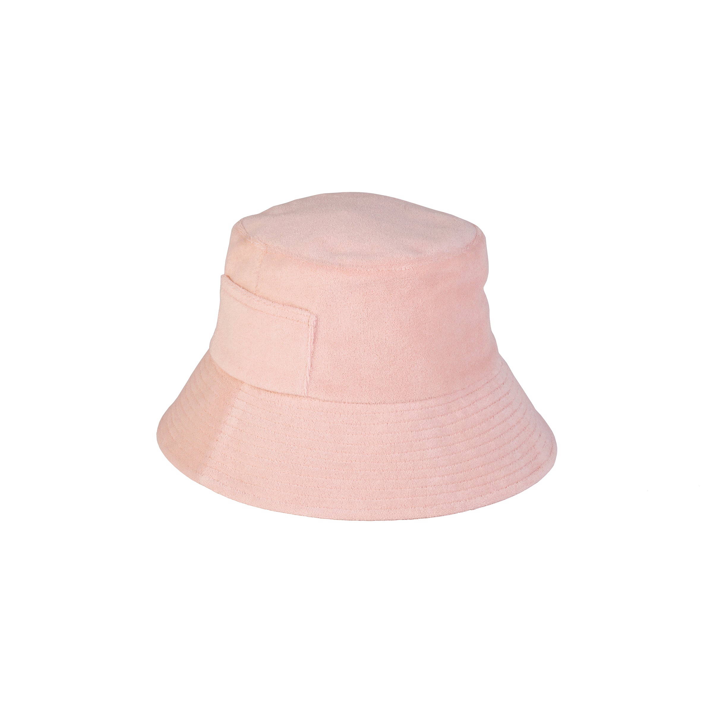 Wave Bucket Pastel Pink Terry