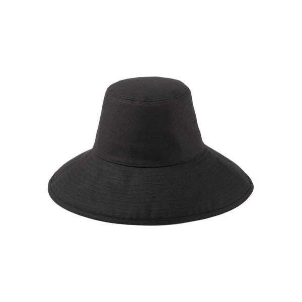 Holiday Bucket - Cotton Bucket Hat in Black